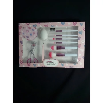 KOZMETIKAI SZETT FEHÉR-PINK