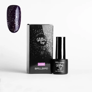 GLITTER TOP SILVER