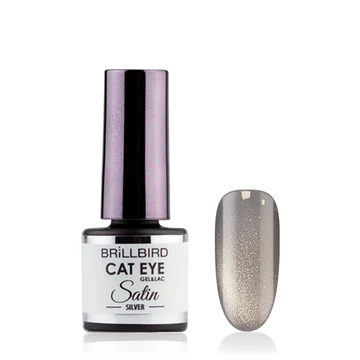 CAT EYE SATIN SILVER