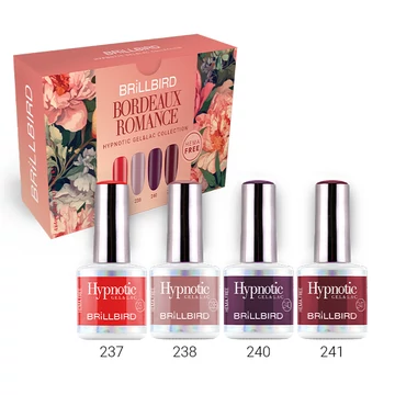 BORDEAUX ROMANCE HYPNOTIC GEL&LAC KÉSZLET