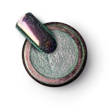 CHROME PIGMENT DIAMOND HOLO MINT