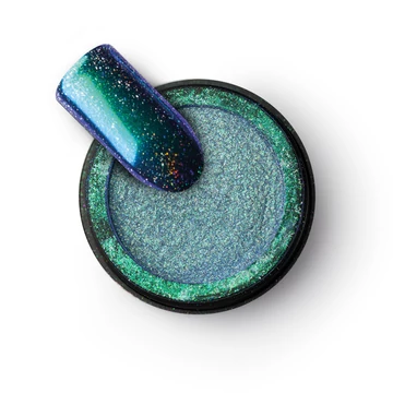CHROME PIGMENT DIAMOND HOLO TURQUOISE