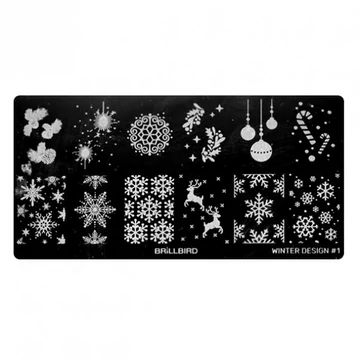 KÖRÖMNYOMDA LEMEZ WINTER DESIGN 01