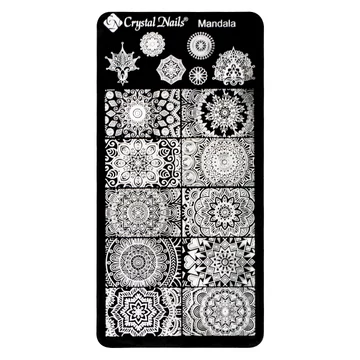 KÖRÖMNYOMDA LEMEZ MANDALA