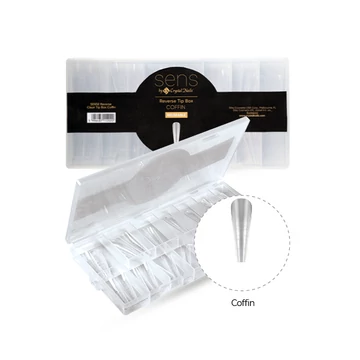 SENS Reverse Clear Tip Acrylgel-hez - Coffin 140DB