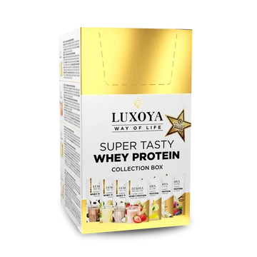Whey Protein - Tejsavó fehérje italpor Collection Box / Gyűjtődoboz 7x30g (7x1 íz)
