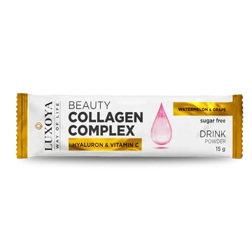 Beauty Collagen Complex 15g - Görögdinnye-szőlő ízű kollagén italpor
