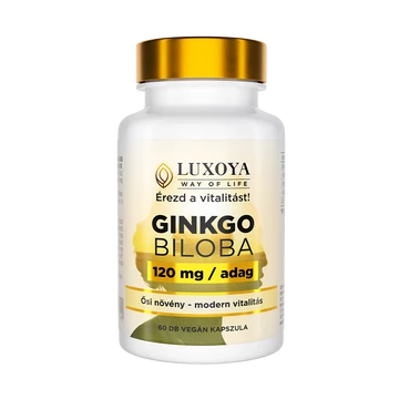 GINKO BILOBA KIVONATOT ÉS CINKET TARTALMAZÓ ÉTRENDKIEGÉSZÍTŐ KAPSZULA