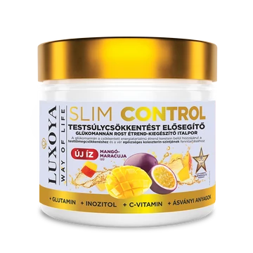 SLIM CONTROL - TESTSÚLYCSÖKKENTÉST ELŐSEGÍTŐ ROST ITALPOR - MANGÓ-MARACUJA ÍZBEN 300G