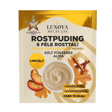 ROSTPUDING 6 FÉLE ROSTTAL - SÜLT FAHÉJAS ALMA PUDING