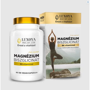FULLY REACTED - MAGNÉZIUM BISZGLICINÁT -Magnéziumot, B6-vitamint, fekete bors kivonatot tartalmazó étrend-kiegészítő készítmény