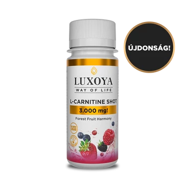 L-CARNITINE SHOT 3000mg FOLYÉKONY L-KARNITIN - ERDEI GYÜMÖLCS ÍZBEN 60ML