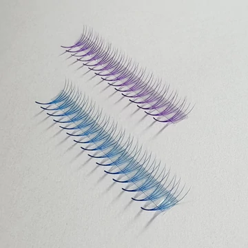SZÍNES OMBRE PRO SLIM STRIP MIX 4D CC 0.07/8-12 BLACK-BLUE