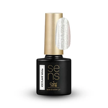 ICE FLAKE BASE&BUILDER GEL WHITE