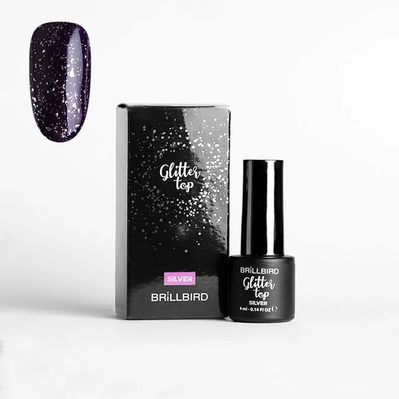 GLITTER TOP SILVER