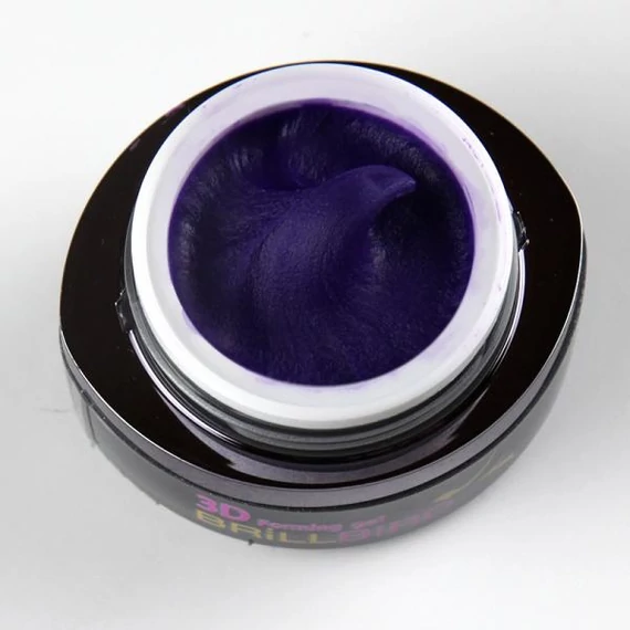 3D FORMING GEL 09 - SÖTÉT LILA