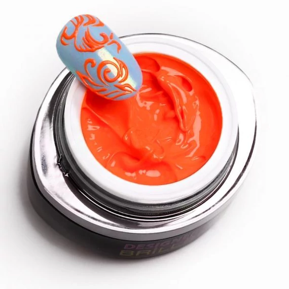 DESIGNER GEL 11 - NEON NARANCS