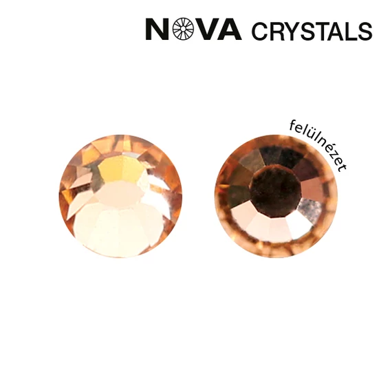 NOVA STRASSZKŐ LIGHT PEACH 100DB