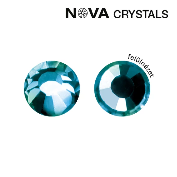 NOVA STRASSZKŐ AQUAMARINE AB 100DB