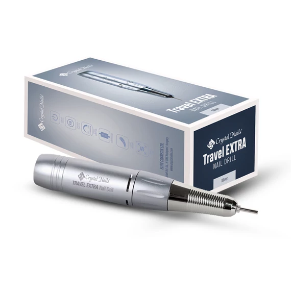 TRAVEL EXTRA NAIL DRILL CSISZOLÓGÉP SILVER