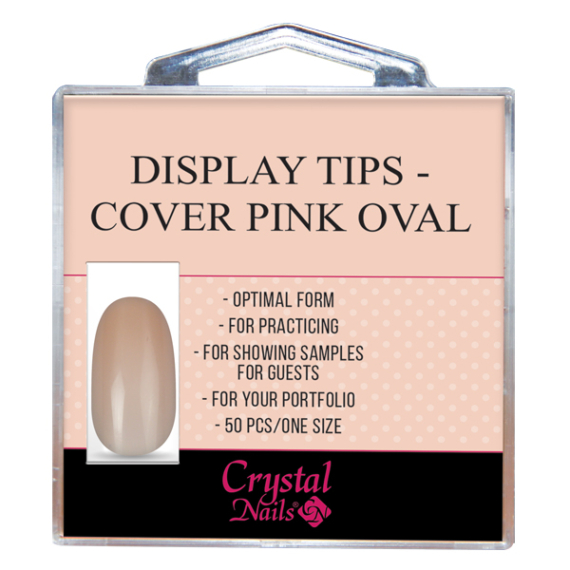 DISPLAY TIPS COVER PINK OVAL