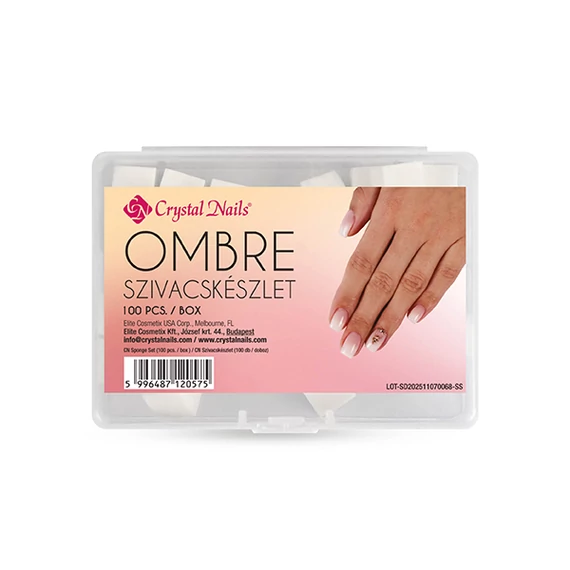 OMBRE SPONGE CUBE - OMBRE SZIVACS KÉSZLET 100DB