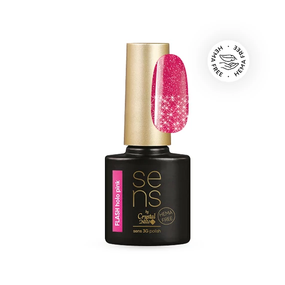 FLASH HOLO PINK 3G POLISH