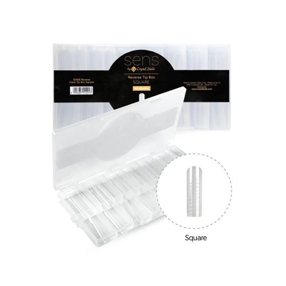 SENS Reverse Clear Tip Acrylgel-hez - Square 140DB