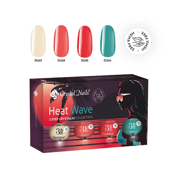 HEAT WAVE - 3STEP CRYSTALAC KÉSZLET