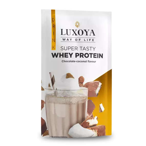 Whey Protein - Tejsavó fehérje italpor 30g - Csokoládé-Kókusz ízű
