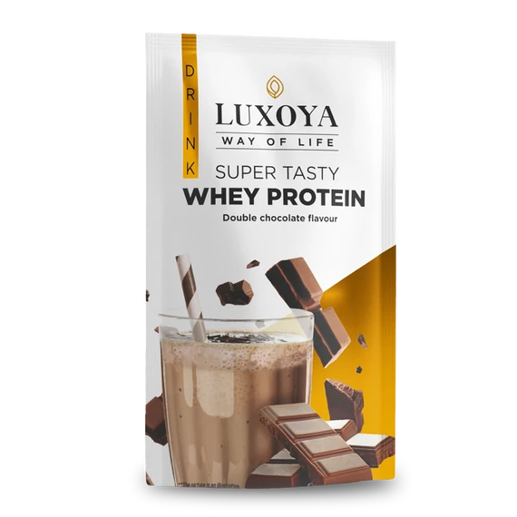 Whey Protein - Tejsavó fehérje italpor 30g - Dupla csokoládé ízű