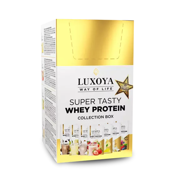 Whey Protein - Tejsavó fehérje italpor Collection Box / Gyűjtődoboz 7x30g (7x1 íz)