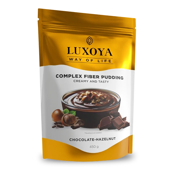 Complex Fiber Pudding - Rost puding 450g DOY - Csokoládé-Mogyoró ízű