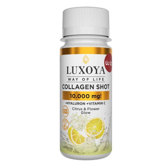 COLLAGEN SHOT 10.000mg FOLYÉKONY KOLLAGÉN - CITROM-BODZA ÍZBEN 60ML