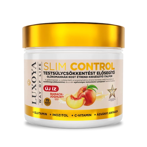 SLIM CONTROL - TESTSÚLYCSÖKKENTÉST ELŐSEGÍTŐ ROST ITALPOR - BARACK-JOGHURT ÍZBEN 300G