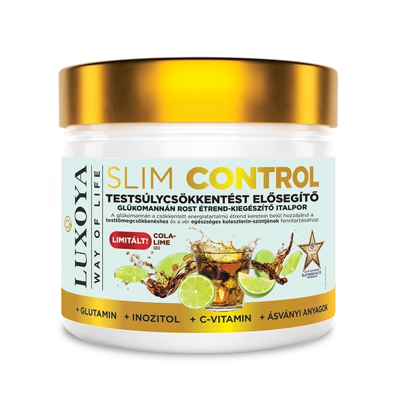 SLIM CONTROL - TESTSÚLYCSÖKKENTÉST ELŐSEGÍTŐ ROST ITALPOR - COLA-LIME ÍZBEN 300G