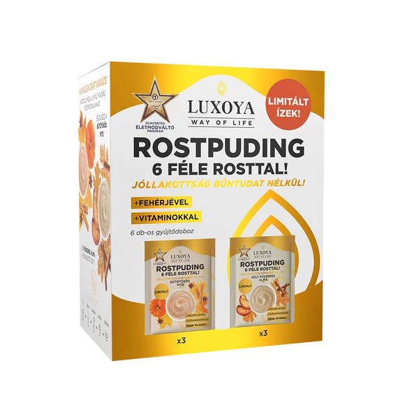 ROSTPUDING 6 FÉLE ROSTTAL - LIMITÁLT KÓSTOLÓCSOMAG