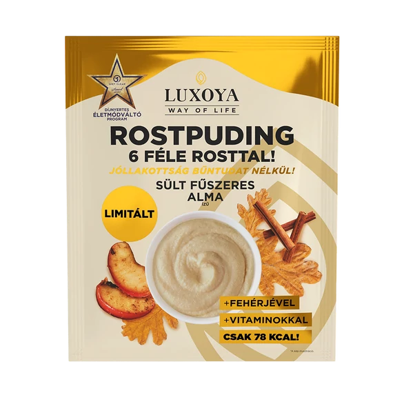 ROSTPUDING 6 FÉLE ROSTTAL - SÜLT FAHÉJAS ALMA PUDING