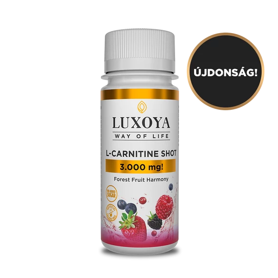L-CARNITINE SHOT 3000mg FOLYÉKONY L-KARNITIN - ERDEI GYÜMÖLCS ÍZBEN 60ML
