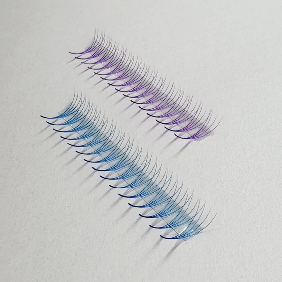 SZÍNES OMBRE PRO SLIM STRIP MIX 4D CC 0.07/8-12 BLACK-PURPLE