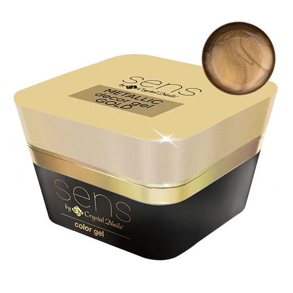 METALLIC DECOR GEL GOLD