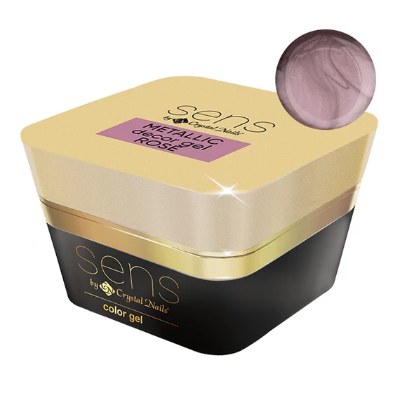 METALLIC DECOR GEL ROSE